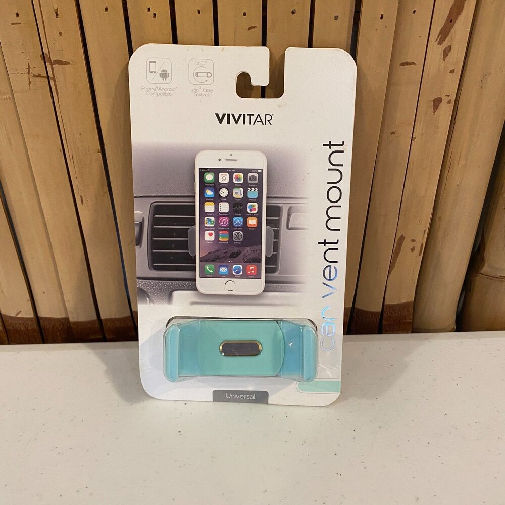 Vivitar Car Vent Mount Universal Smartphone Holder Compact Design New
